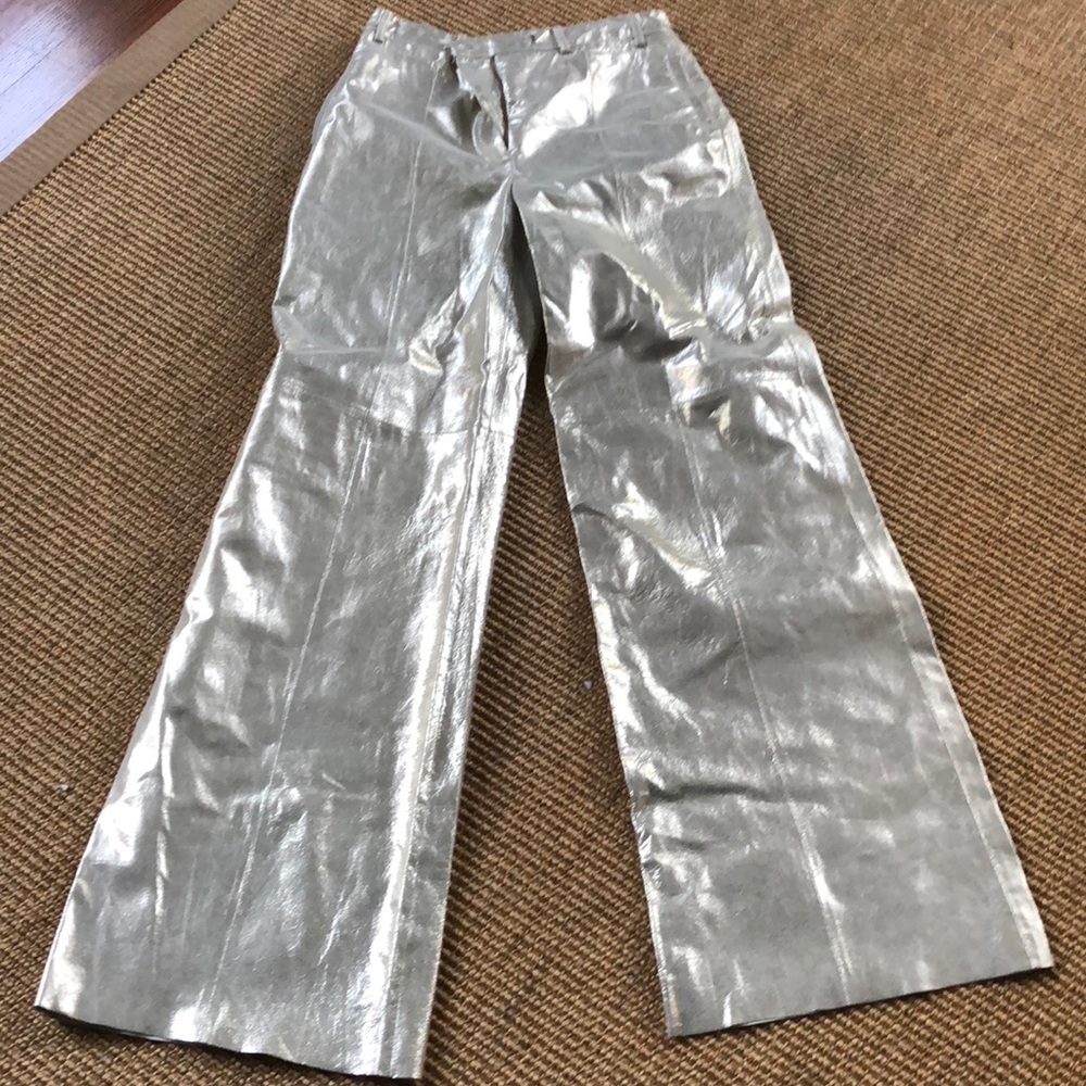Brand New Robert Rodriguez Metallic Pants Size 6